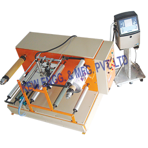 Film Winding Rewinding Machine For Batch Coding